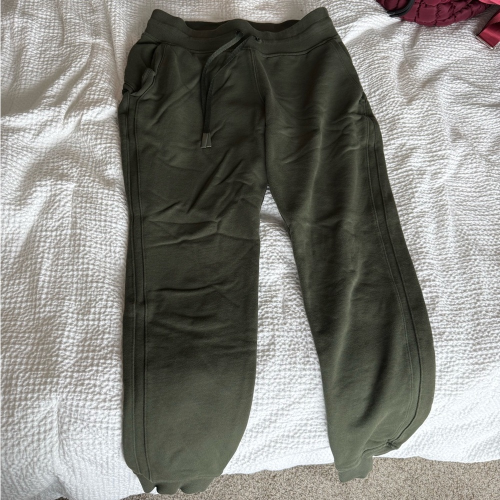 Olive Green Jogger Pants